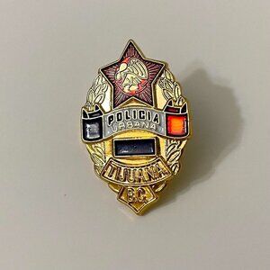Policia Urbana Tijuana Mexico Pin